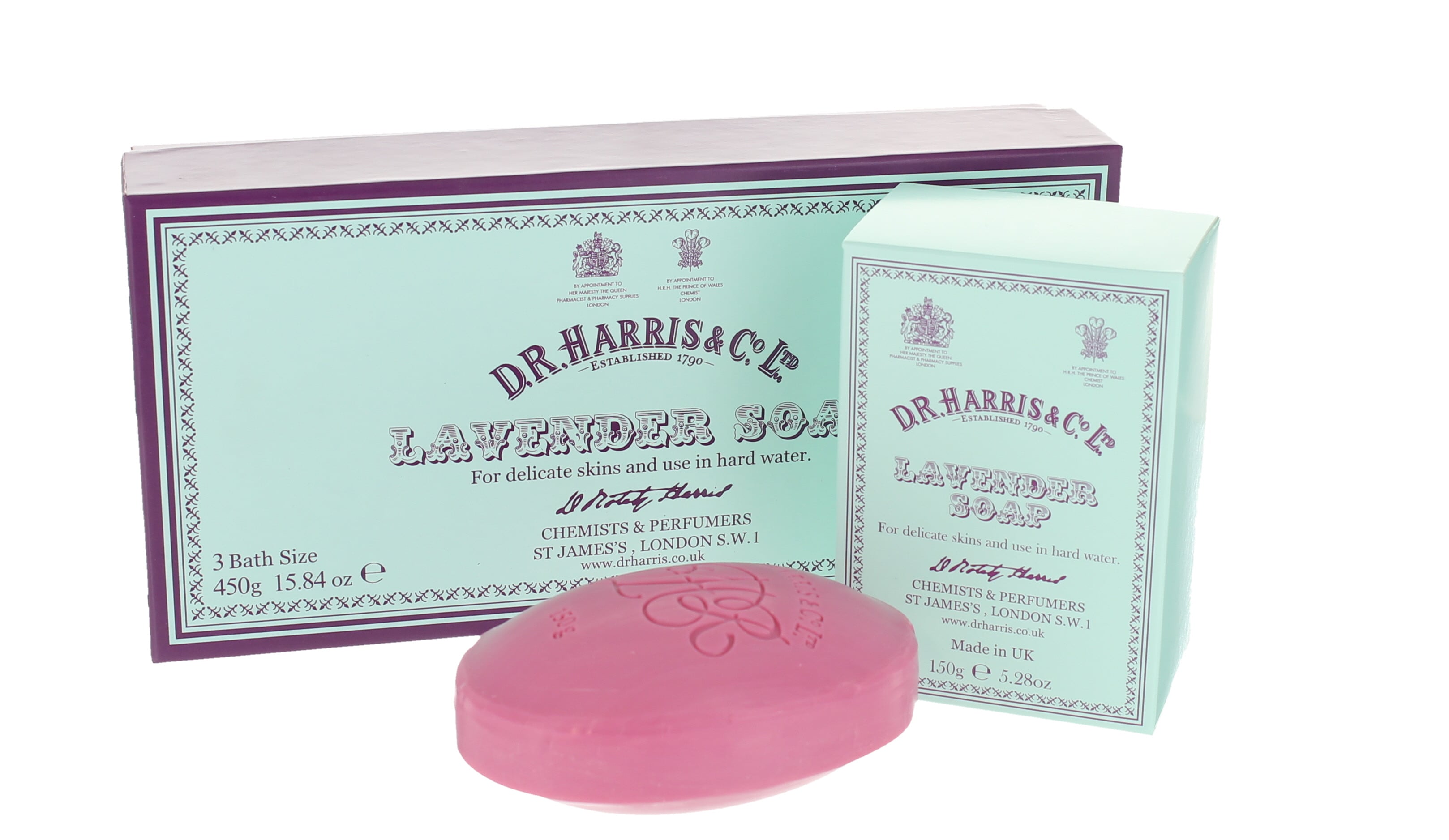 Lavender Bath Soap 3 Pack D R Harris London