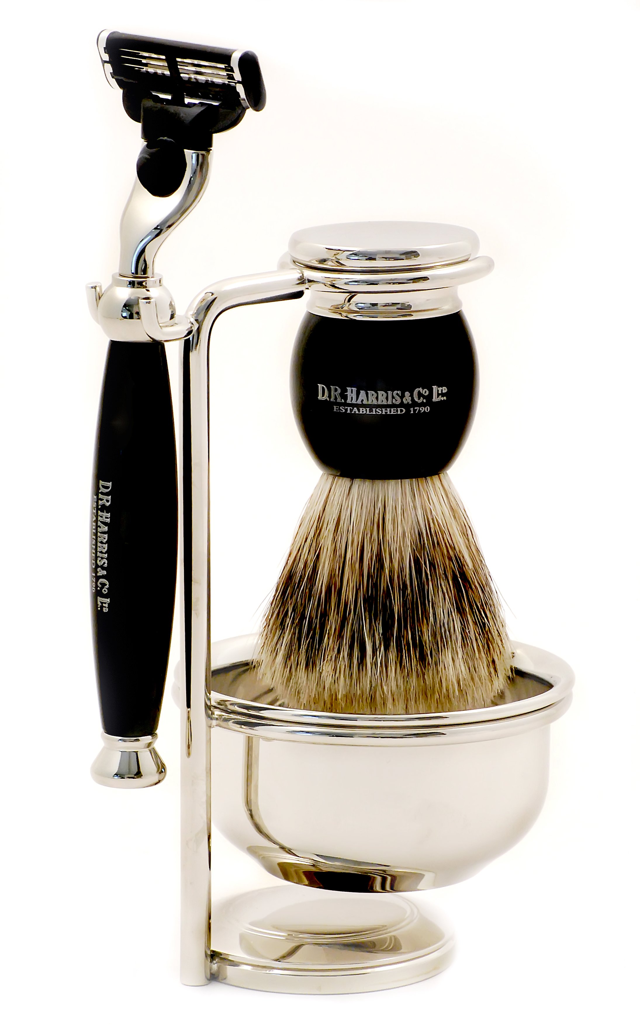 4 Piece Shaving Set D R Harris London