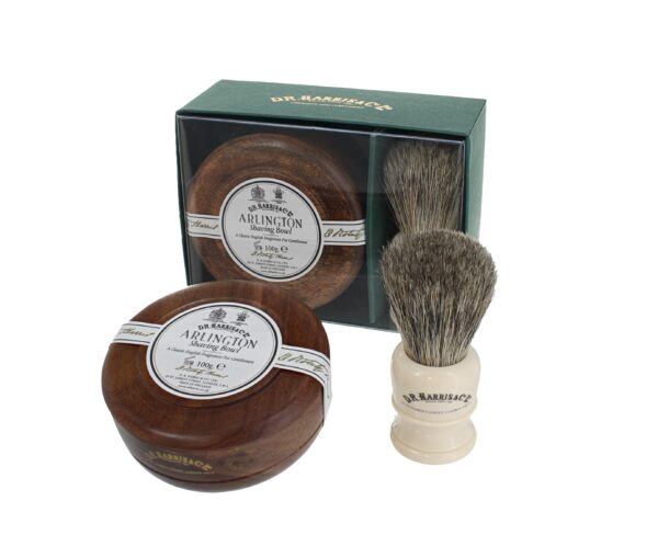 Arlington Shaving Gift Set Mahogany