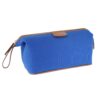 d.r. harris & co. Canvas and Leather Wash Bag – Blue