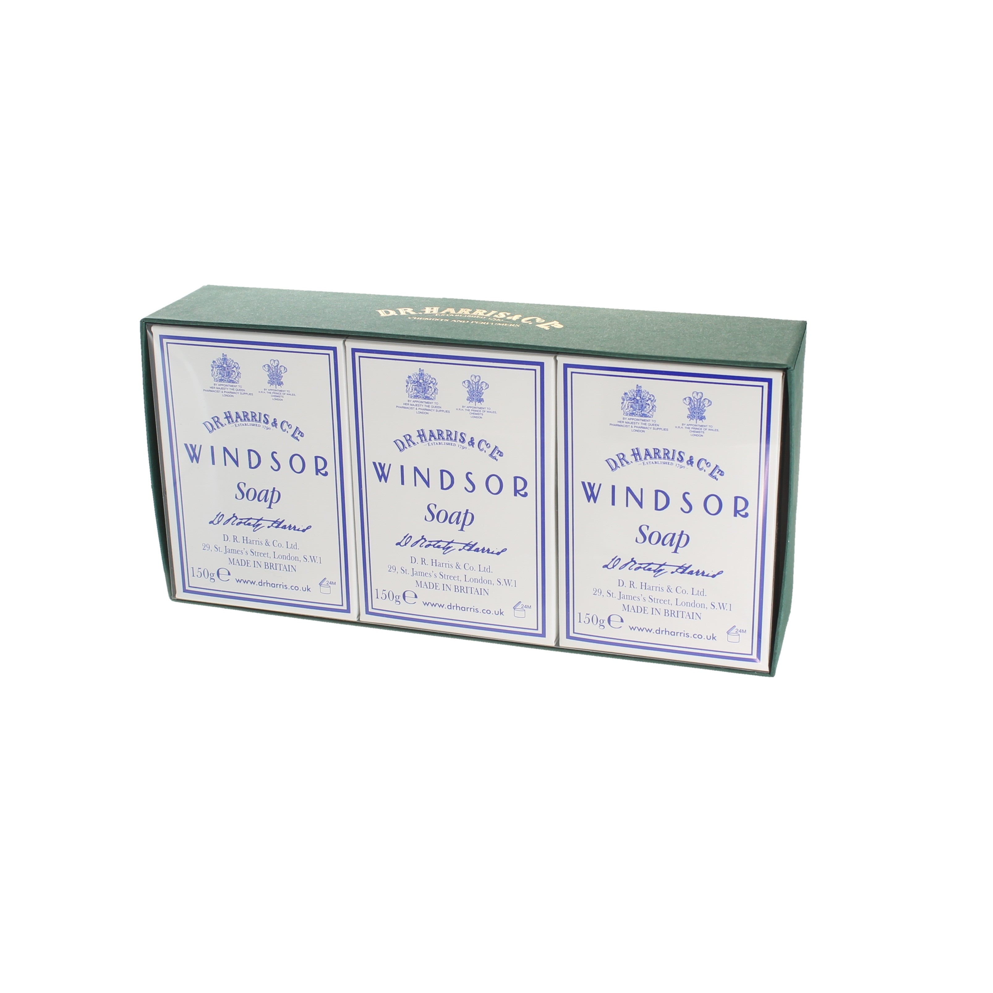 Windsor Bath Soap 3 Pack D R Harris London