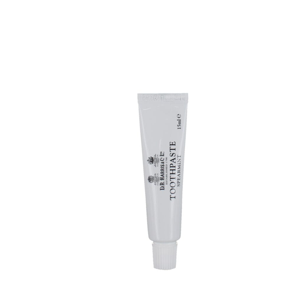 Spearmint Toothpaste 15ml Travel Size D R Harris London
