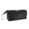 d.r. harris & co. Leather Wash Bag – Black