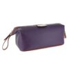 d.r. harris & co. Leather Wash Bag – Purple