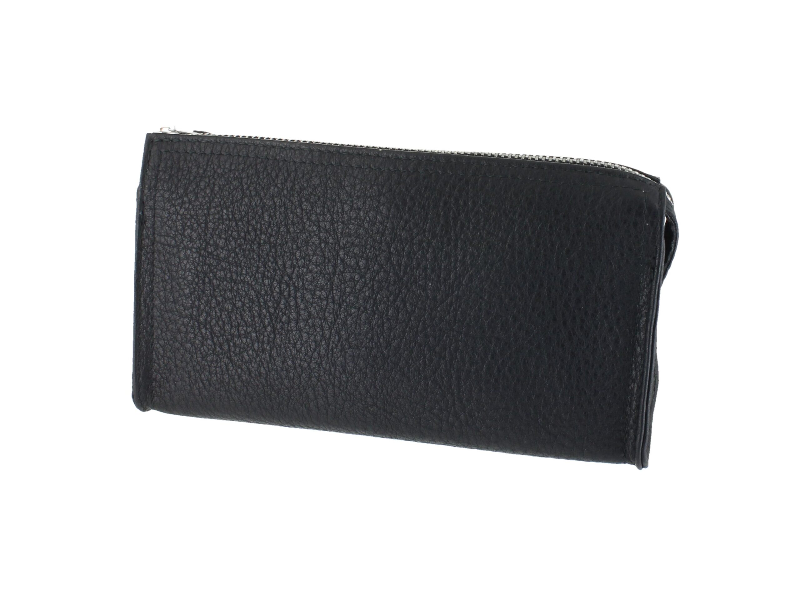 Small Black Leather Wash Bag - D R Harris London D R Harris London