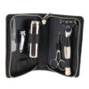d.r. harris & co. Black Zip Travel Shaving Set