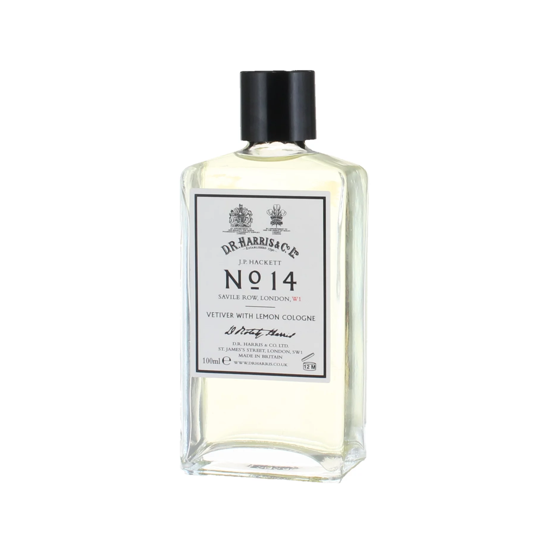 No. 14 Vetiver with Lemon Cologne