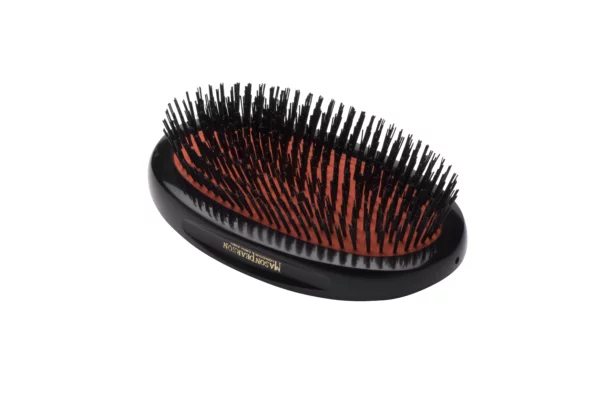 Mason Pearson Military Small Extra Bristle- Dark Ruby