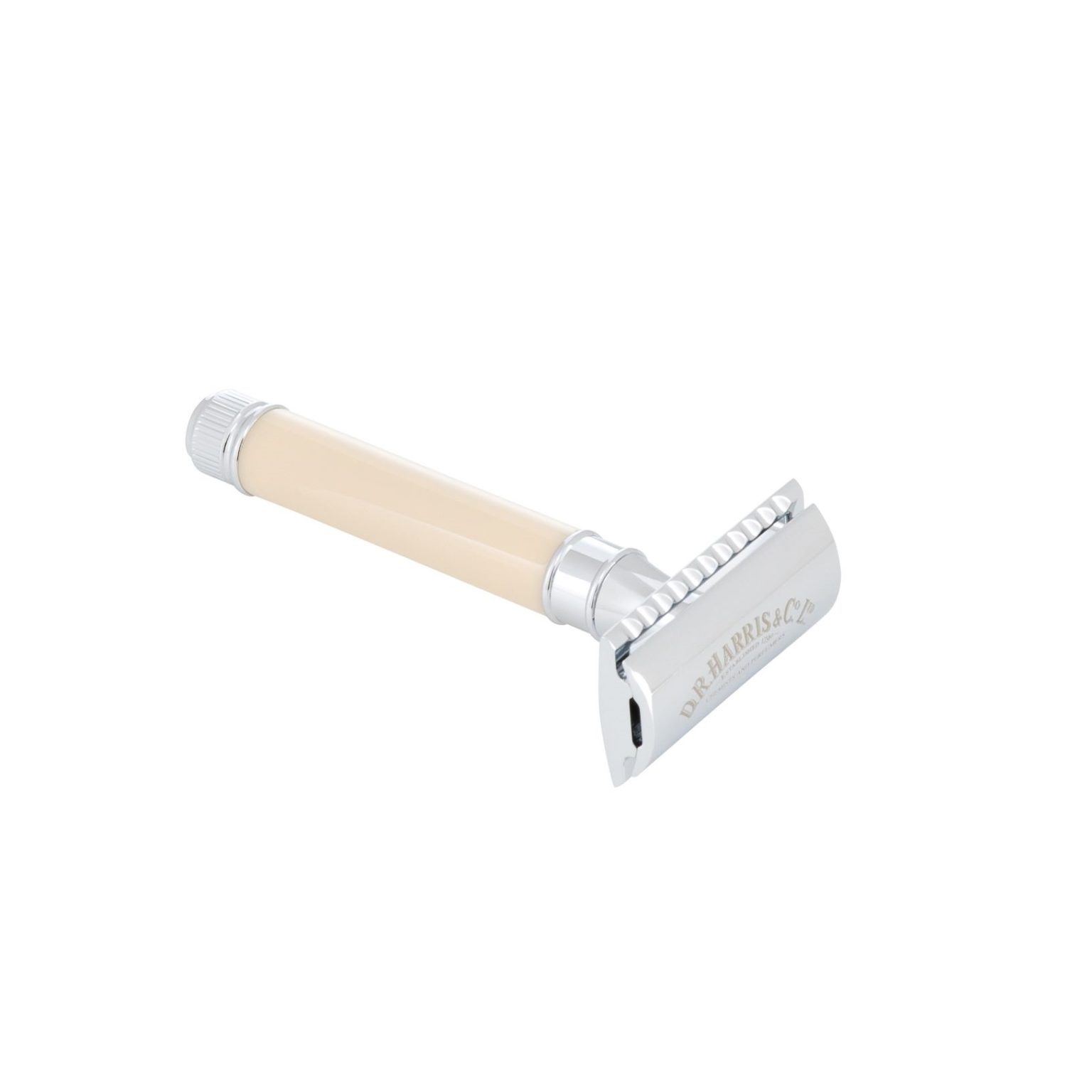 Ivory Safety Razor Starter 3 Piece Safety Razor Ivory - D R Harris London D R Harris London