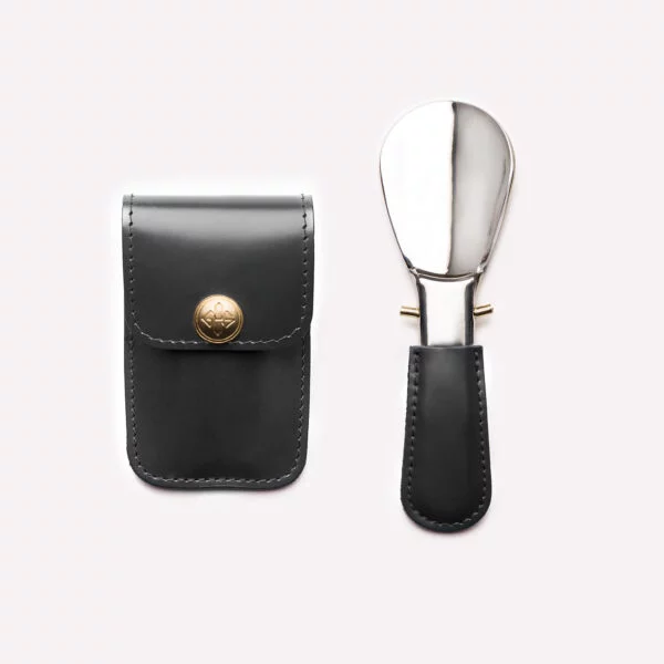 Ettinger Bridle Hide Travel Shoe Horn - Grey
