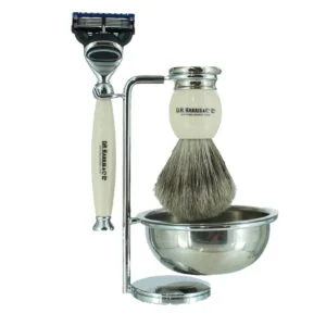 4-Piece Shaving Set - Ivory - Fusion