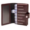 Ettinger Pill Case - Capra Bordeaux - Image 2