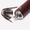 Ettinger 8oz Hunter Flask- Capra Bordeaux - Image 3