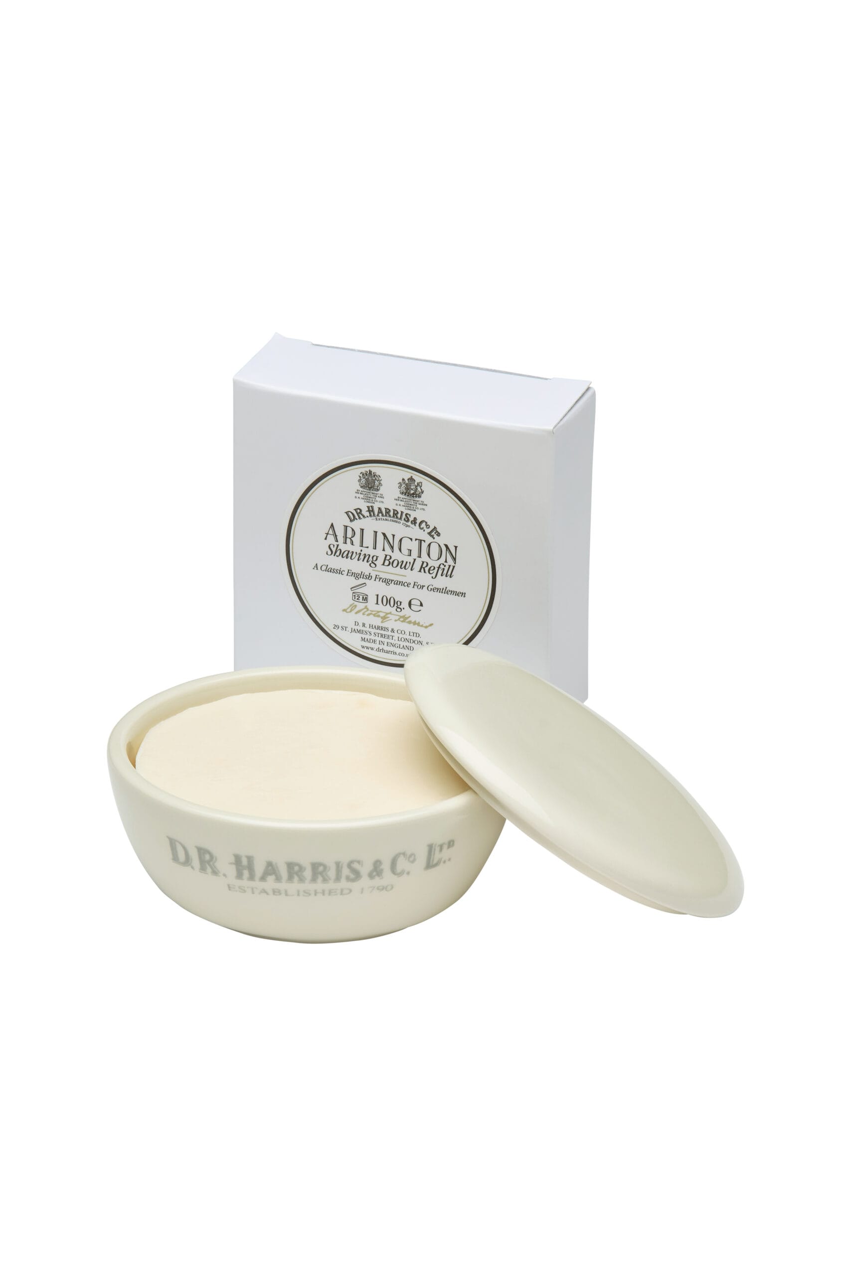 Earthenware Shaving Soap Bowl with Lid - Image 6