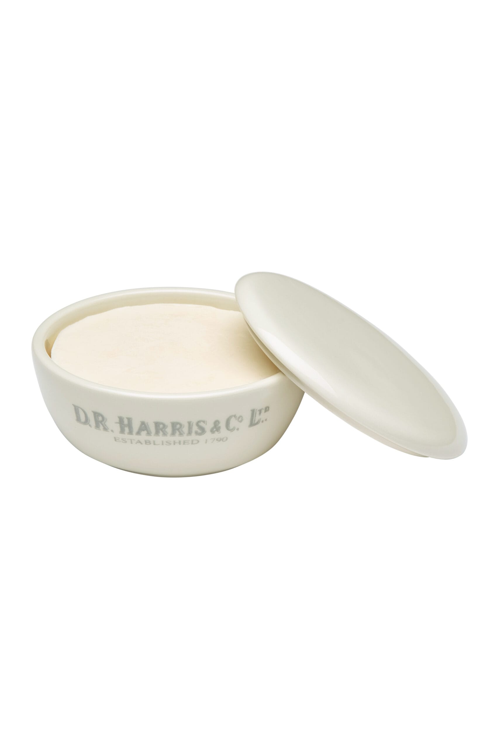 Earthenware Shaving Soap Bowl with Lid