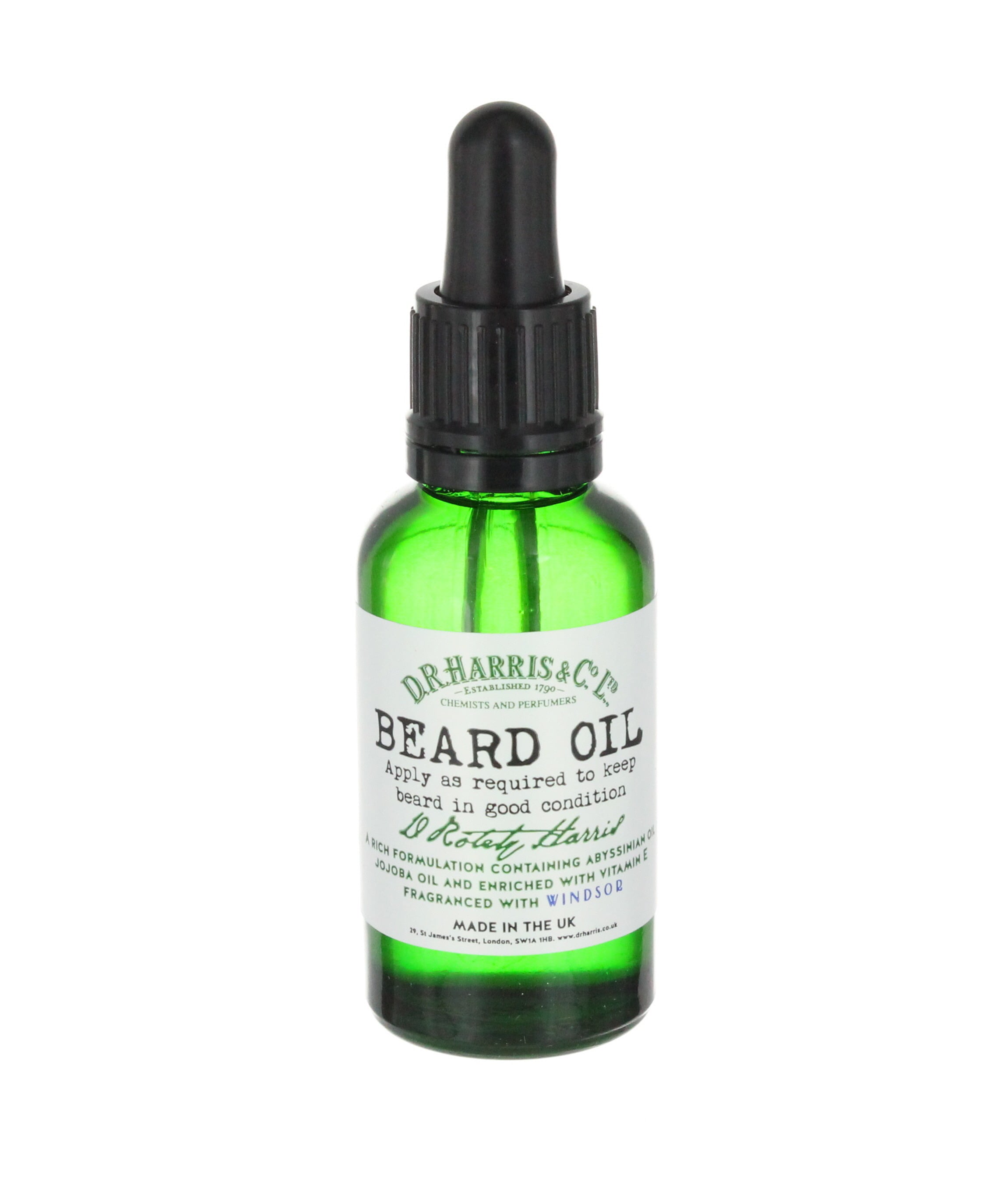 Beard Oil D R Harris London